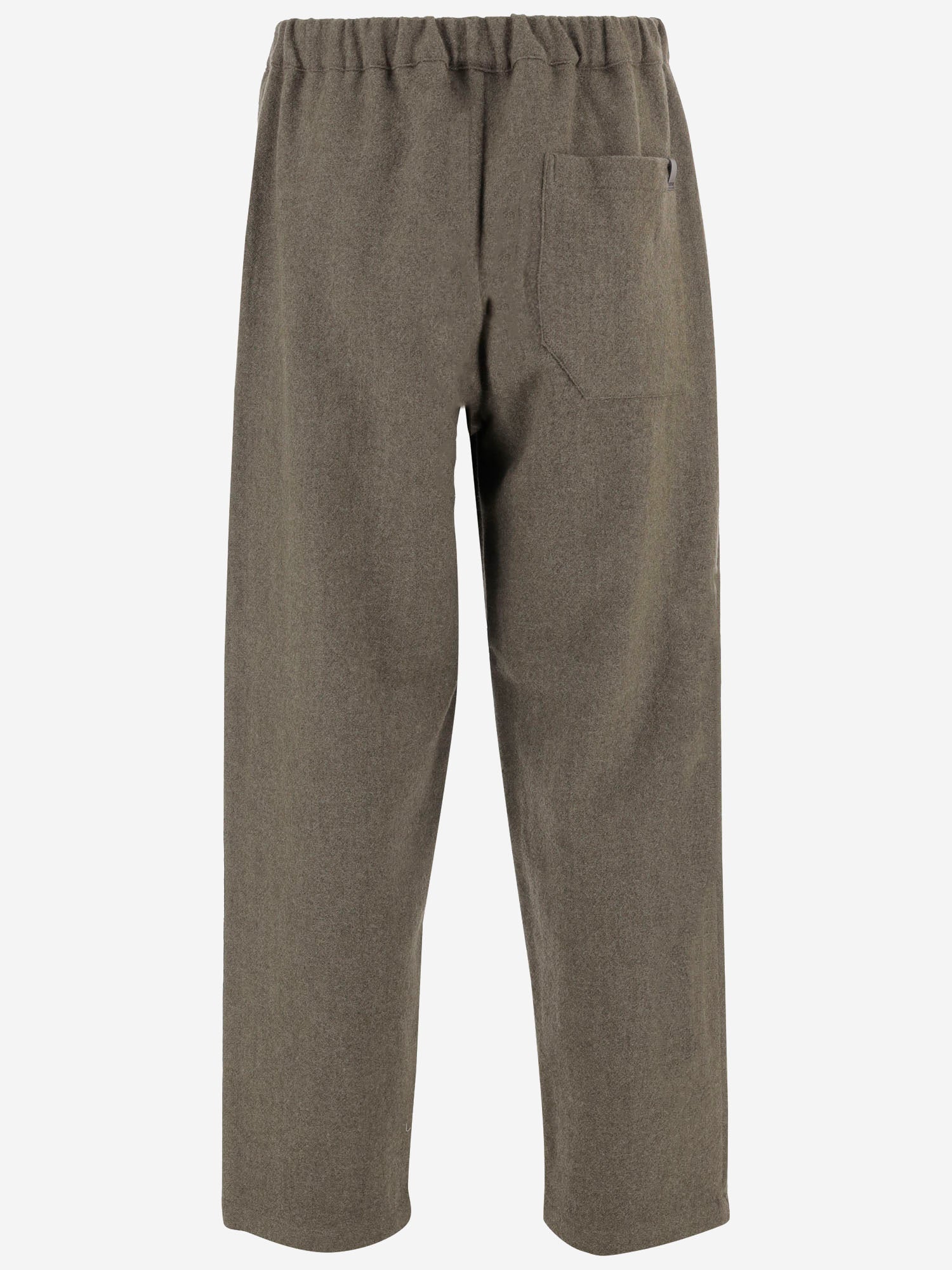 PANTALONI DA JOGGING IN LANA MTR35 FAW320061 DARKPARK 