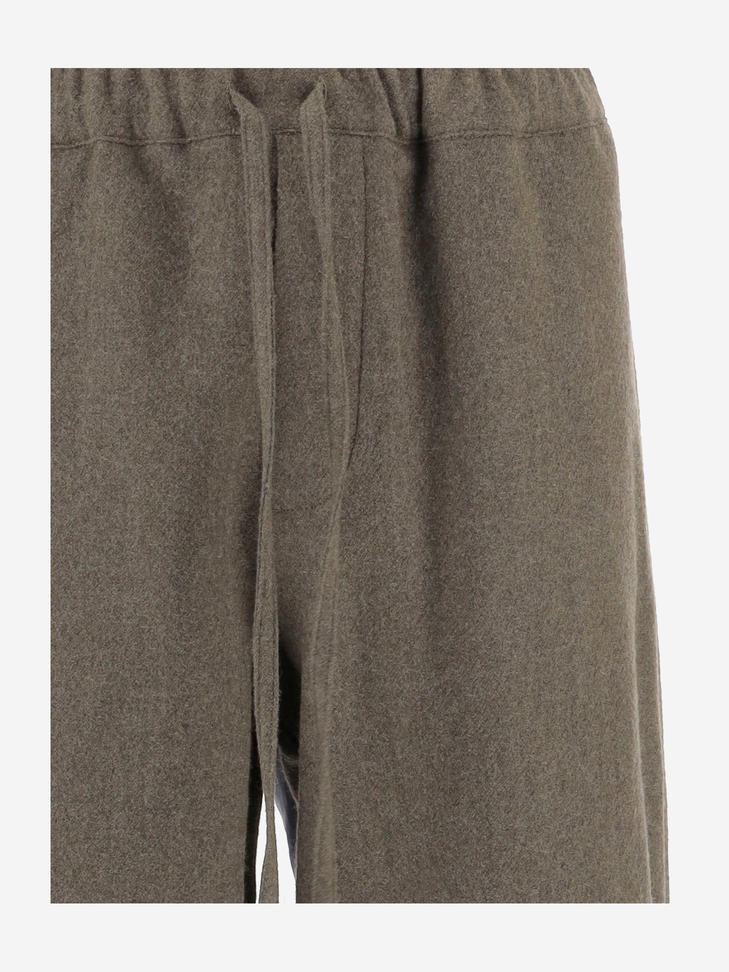 PANTALONI DA JOGGING IN LANA MTR35 FAW320061 DARKPARK 