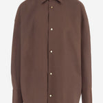 CAMICIA OVERSIZE IN MISTO COTONE STRETCH WSH21 FAC1210080 DARKPARK 