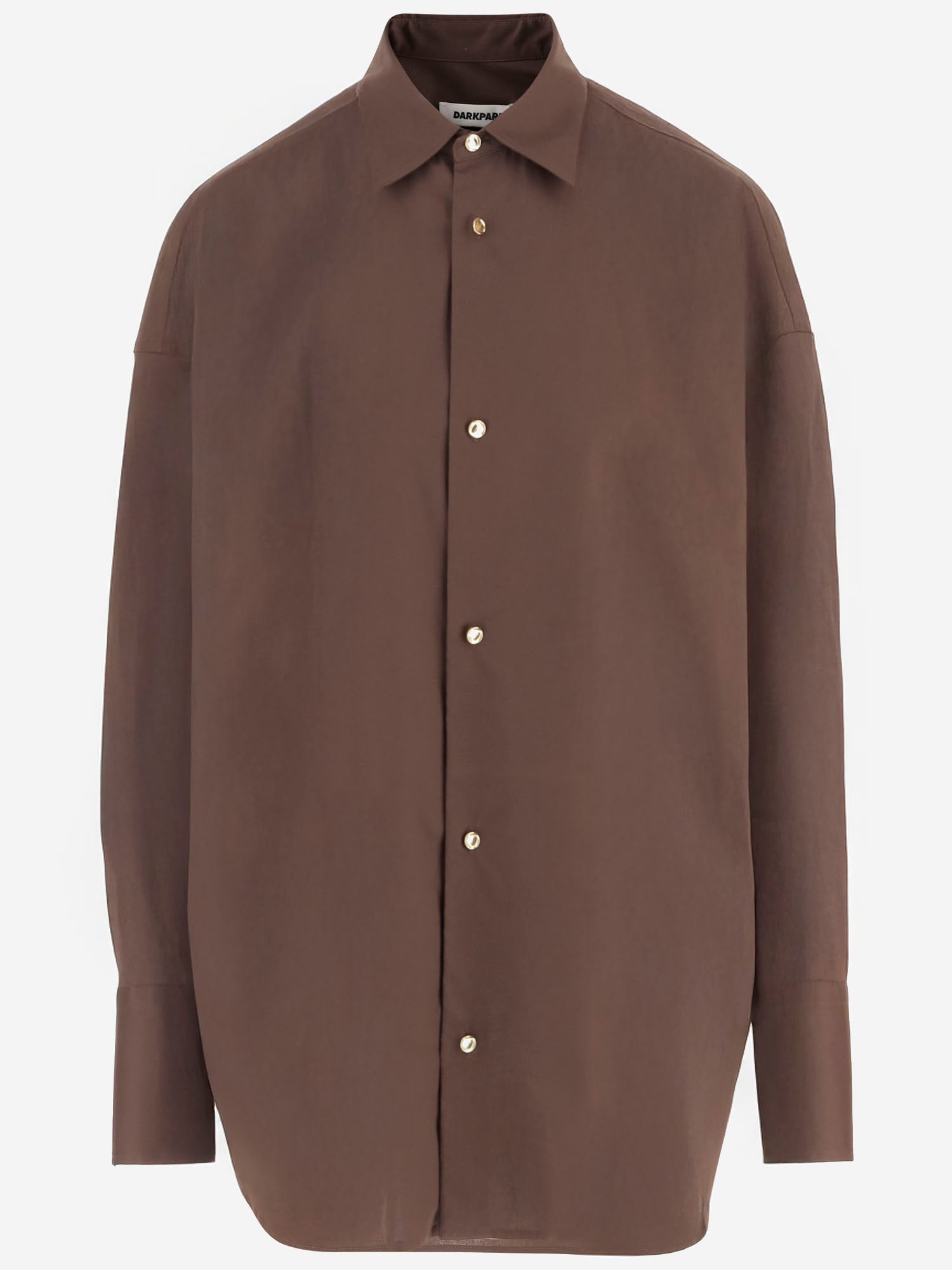 CAMICIA OVERSIZE IN MISTO COTONE STRETCH WSH21 FAC1210080 DARKPARK 