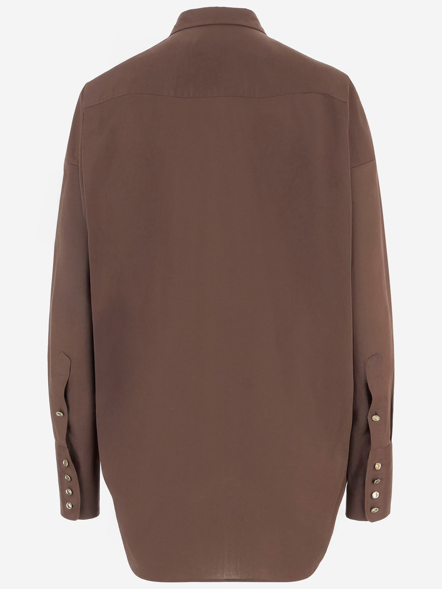 CAMICIA OVERSIZE IN MISTO COTONE STRETCH WSH21 FAC1210080 DARKPARK 
