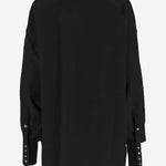 CAMICIA IN LANA CON SCIALLE COORDINATO WSH24 FAW280099 DARKPARK 
