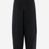 PANTALONI PHEBE IN LANA A GAMBA AMPIA<BR/> WTR36 FAW280099 DARKPARK 