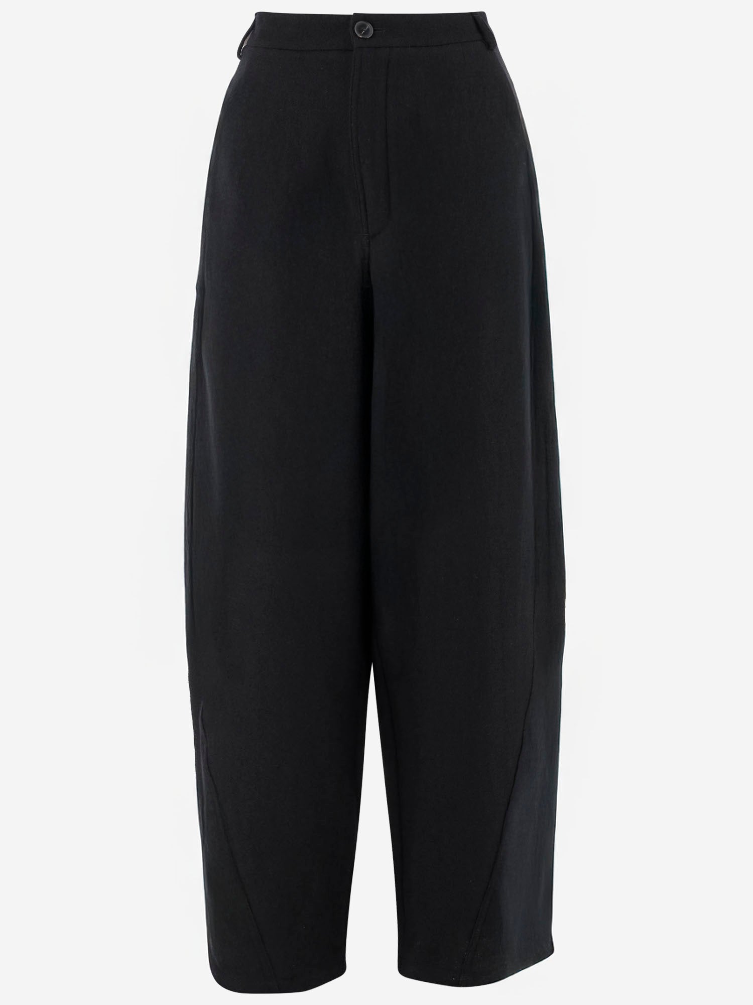 PANTALONI PHEBE IN LANA A GAMBA AMPIA<BR/> WTR36 FAW280099 DARKPARK 
