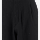 PANTALONI PHEBE IN LANA A GAMBA AMPIA<BR/> WTR36 FAW280099 DARKPARK 