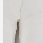 PANTALONI NAOMI IN COTONE CON CINTURA IN PELLICCIA WTR38S DWB01W008W008 DARKPARK 