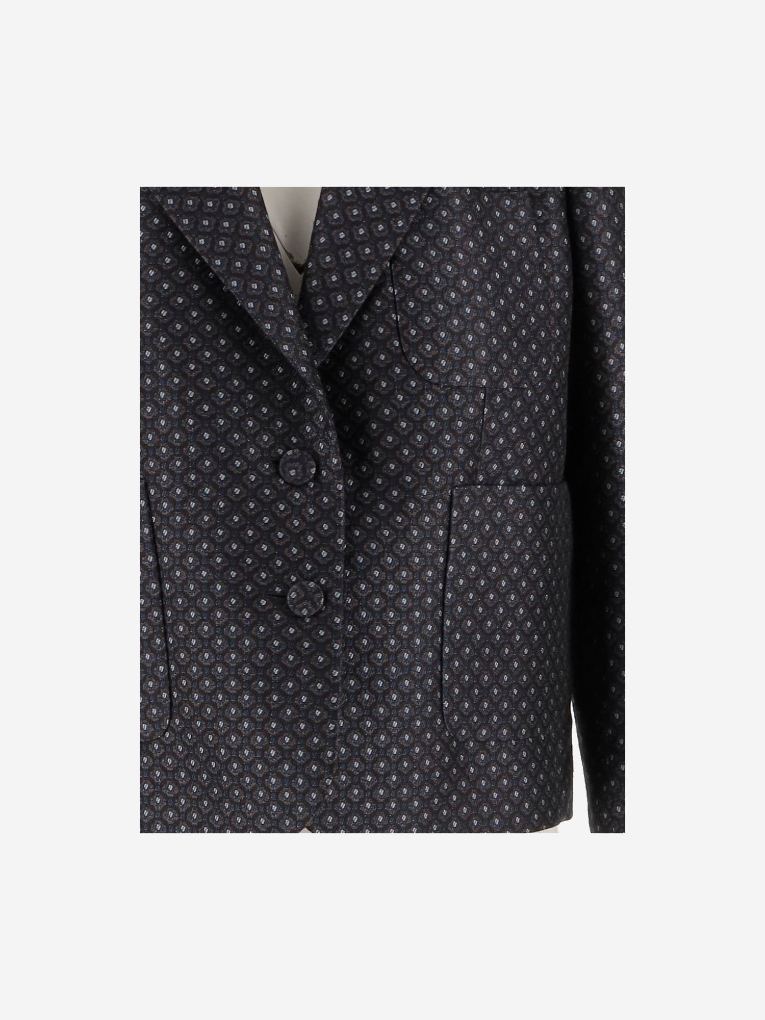 GIACCA IN MISTO LANA 010403 2351509 DRIES VAN NOTEN 