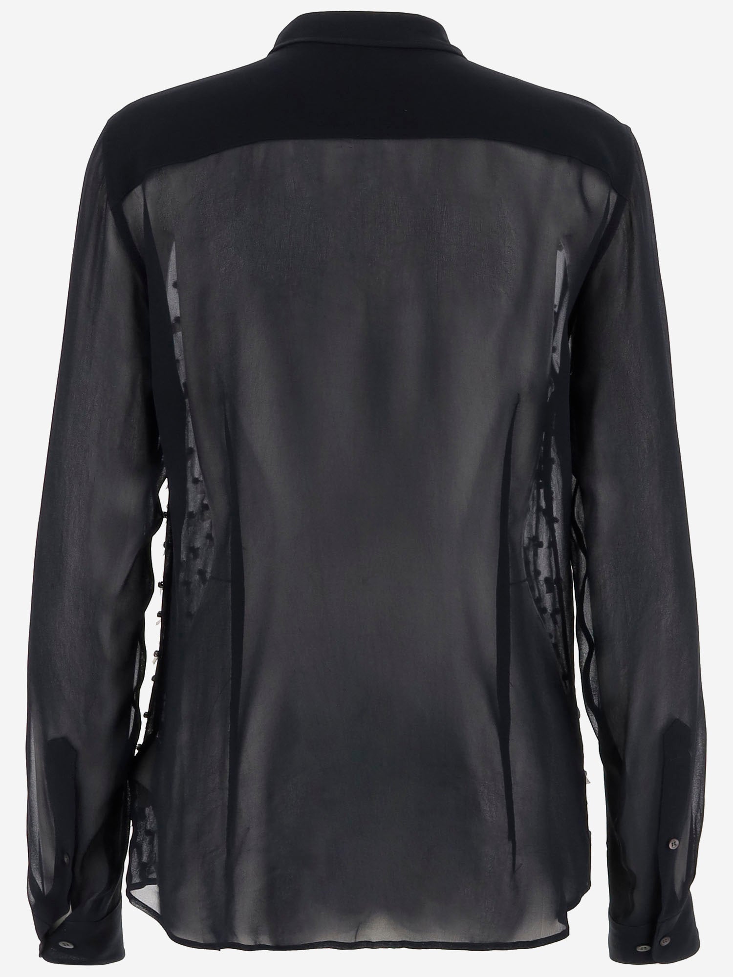 CAMICIA DECORATA IN VISCOSA 010763 2314509 DRIES VAN NOTEN 