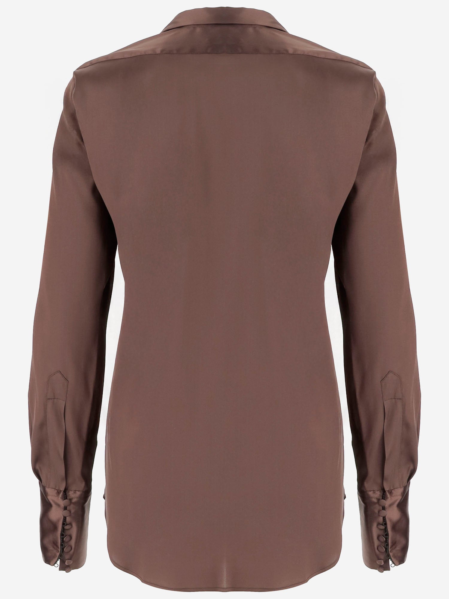 CAMICIA IN SETA STRETCH CON BOTTONI 010769 2032703 DRIES VAN NOTEN 