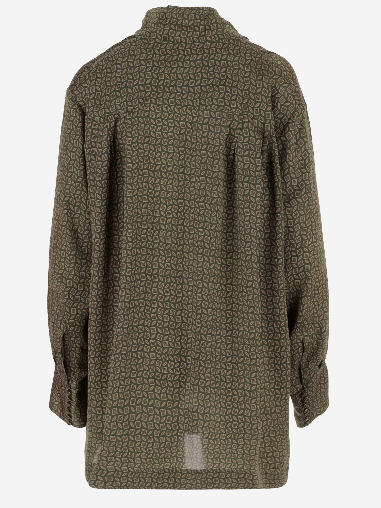 CAMICIA IN SETA CON COLLO DRAPPEGGIATO 010778 2110606 DRIES VAN NOTEN 