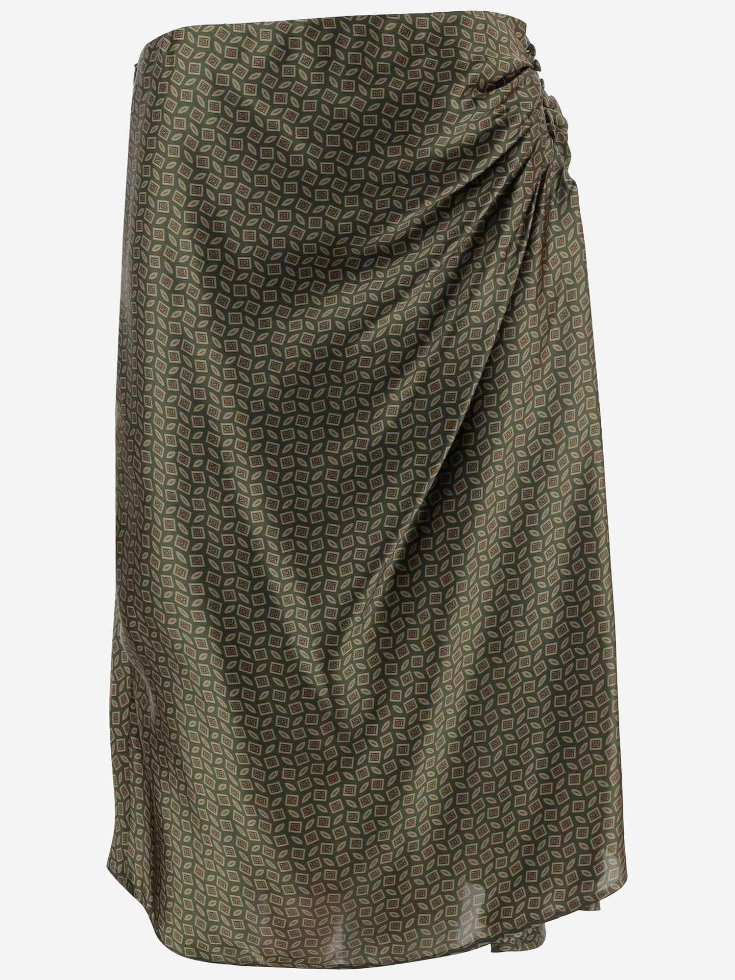 Gonna lunga in seta 010855 2110606 DRIES VAN NOTEN 