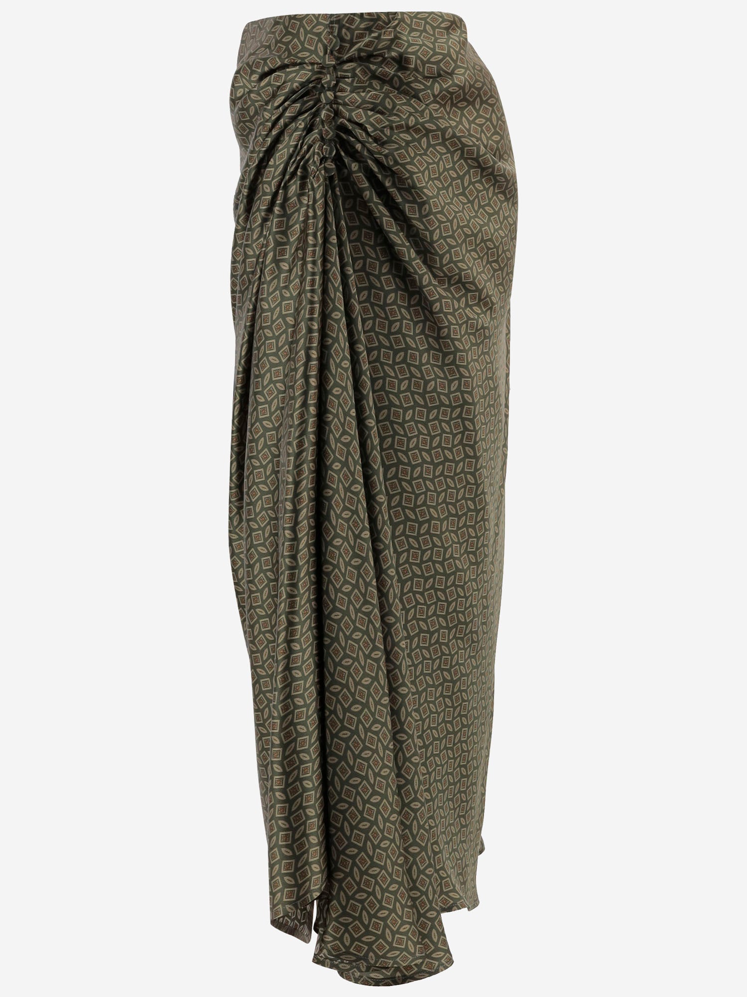 Gonna lunga in seta 010855 2110606 DRIES VAN NOTEN 