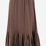 Gonna lunga in seta stretch 010861 2032703 DRIES VAN NOTEN 