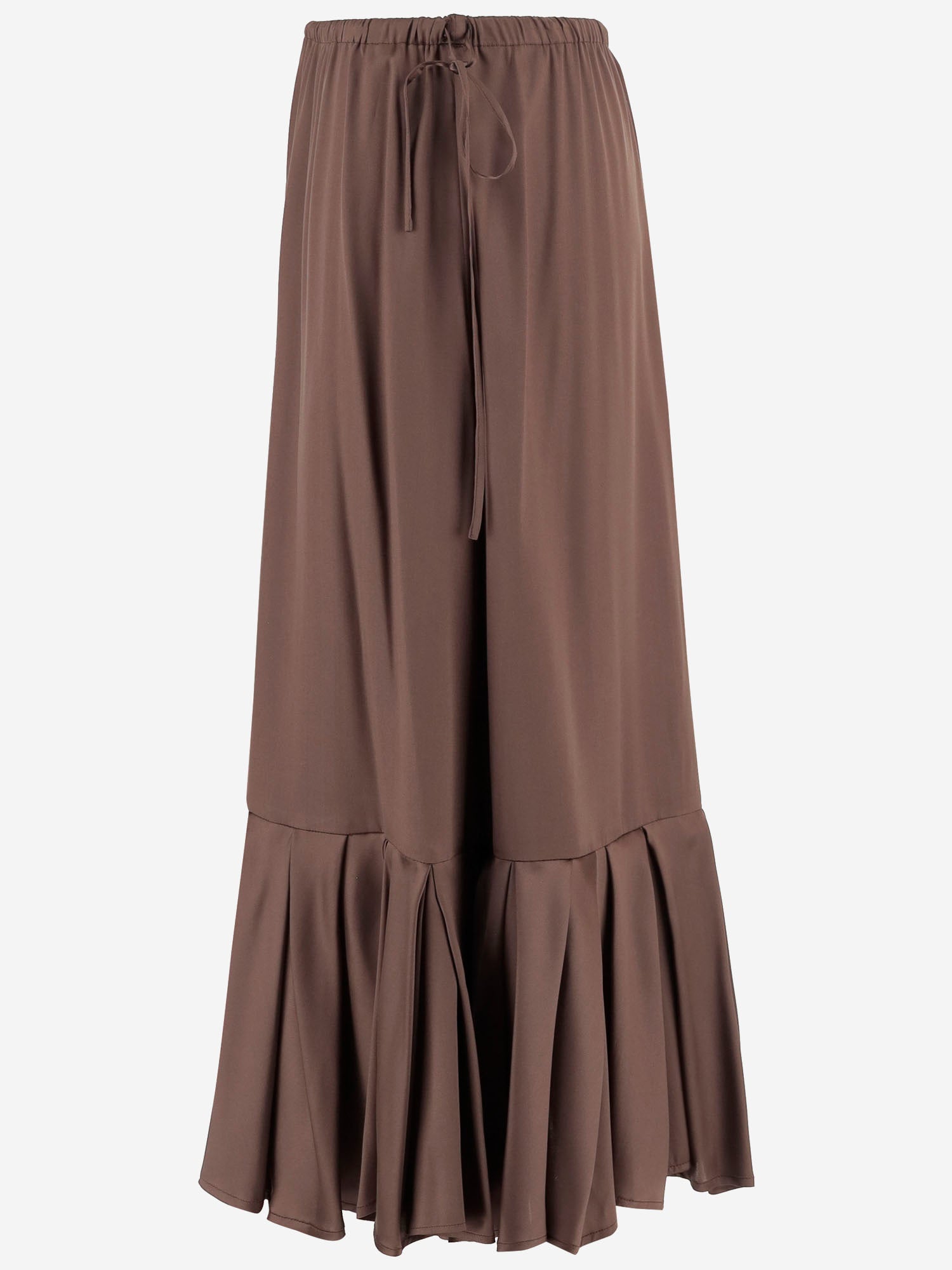 Gonna lunga in seta stretch 010861 2032703 DRIES VAN NOTEN 