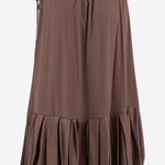 Gonna lunga in seta stretch 010861 2032703 DRIES VAN NOTEN 