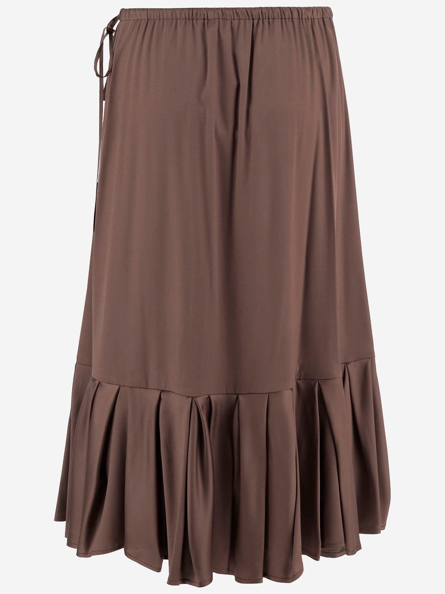 Gonna lunga in seta stretch 010861 2032703 DRIES VAN NOTEN 
