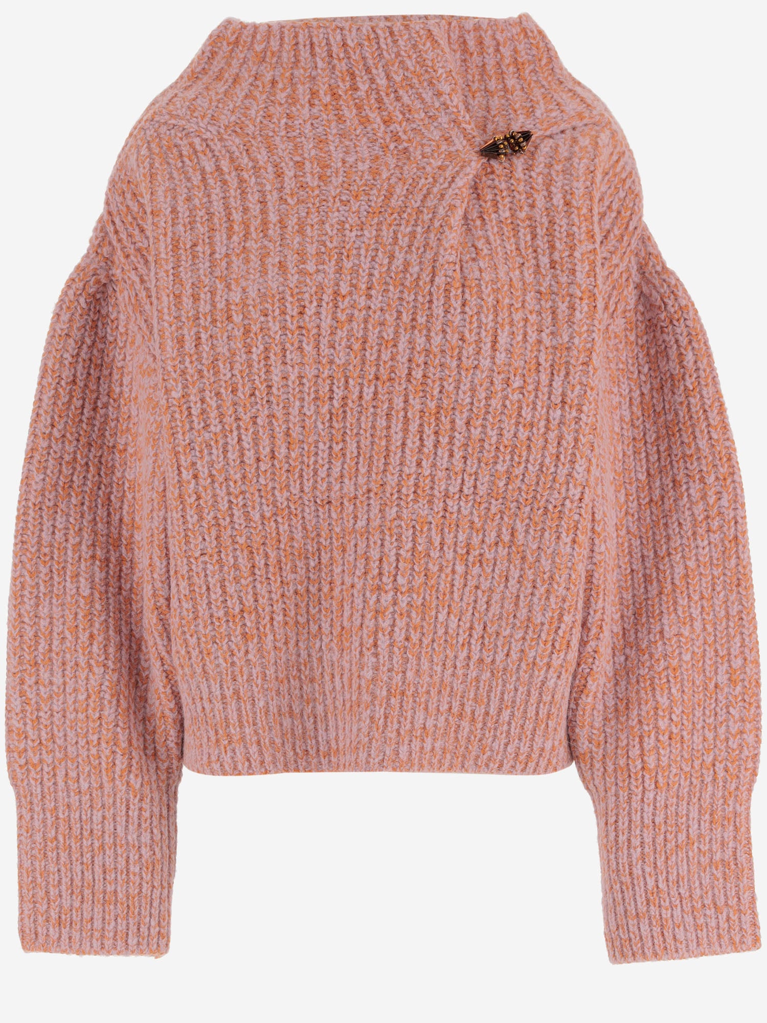 Maglione in misto lana con charm 011229 2725353 DRIES VAN NOTEN 