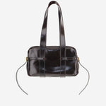 BORSA A SPALLA IN PELLE LUCIDA 011547 118374 DRIES VAN NOTEN 