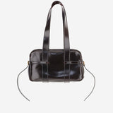 BORSA A SPALLA IN PELLE LUCIDA 011547 118374 DRIES VAN NOTEN 