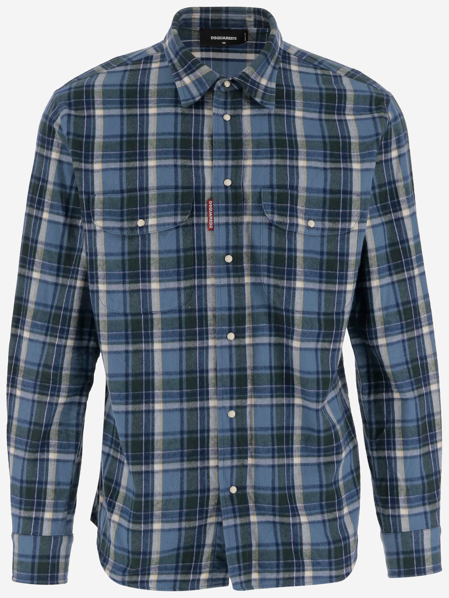 CAMICIA CANADIAN VINTAGE IN COTONE S74DM0948 D35296001F DSQUARED2 