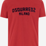 T-SHIRT IN COTONE CON LOGO S74GD1418 D20020966 DSQUARED2 