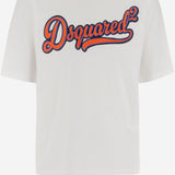 T-SHIRT IN COTONE CON LOGO S74GD1435 S24583100 DSQUARED2 