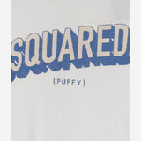 T-SHIRT IN COTONE CON LOGO S74GD1445 D20020100 DSQUARED2 