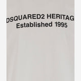 T-SHIRT IN COTONE CON LOGO S74GD1456 D20020100 DSQUARED2 