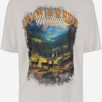 T-SHIRT IN COTONE CON STAMPA S74GD1467 S24583100 DSQUARED2 