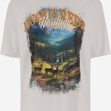 T-SHIRT IN COTONE CON STAMPA S74GD1467 S24583100 DSQUARED2 