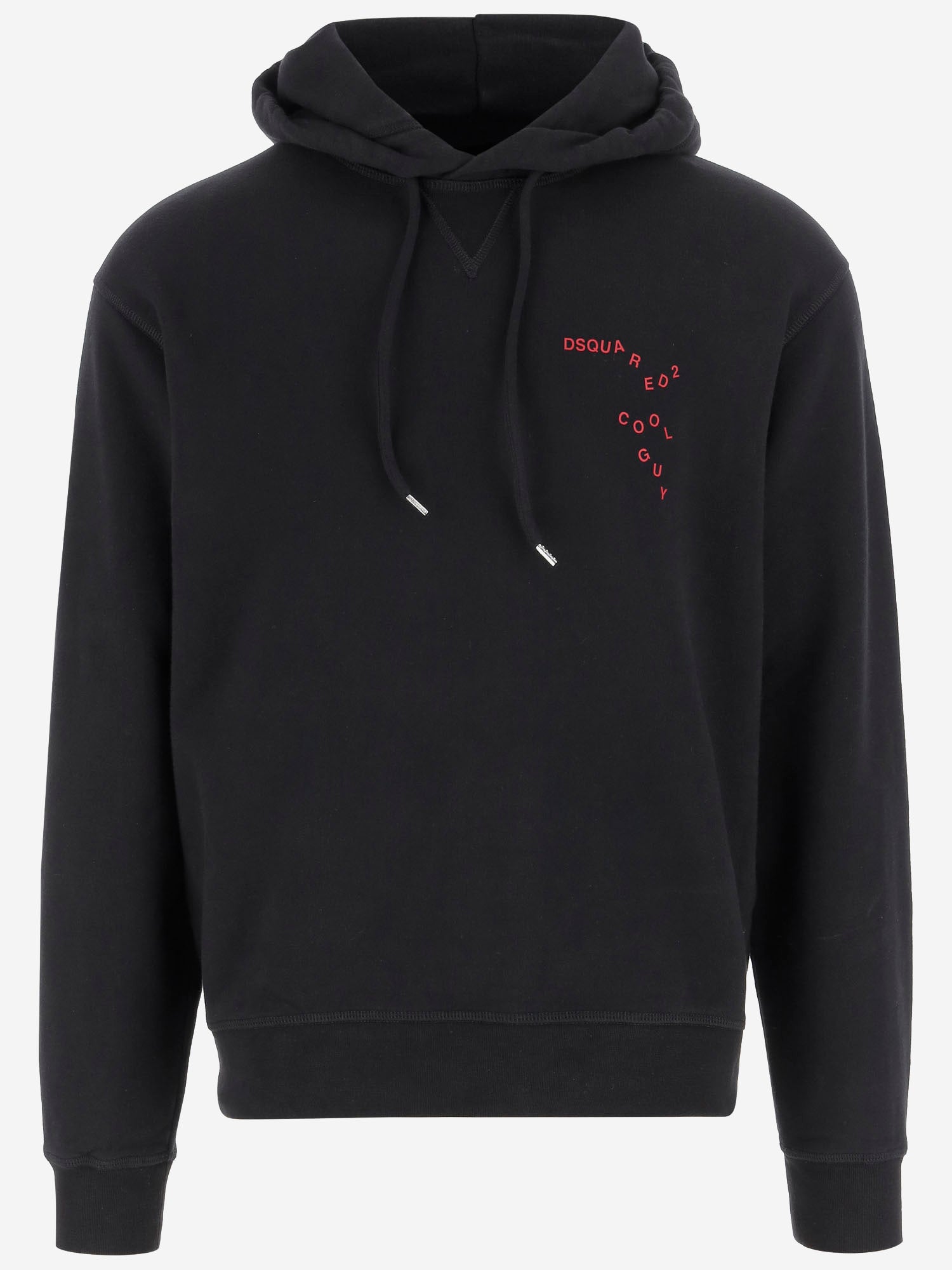 FELPA IN COTONE CON LOGO S74GU0888 S25516900 DSQUARED2 