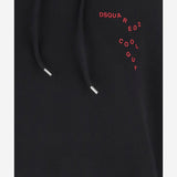 FELPA IN COTONE CON LOGO S74GU0888 S25516900 DSQUARED2 