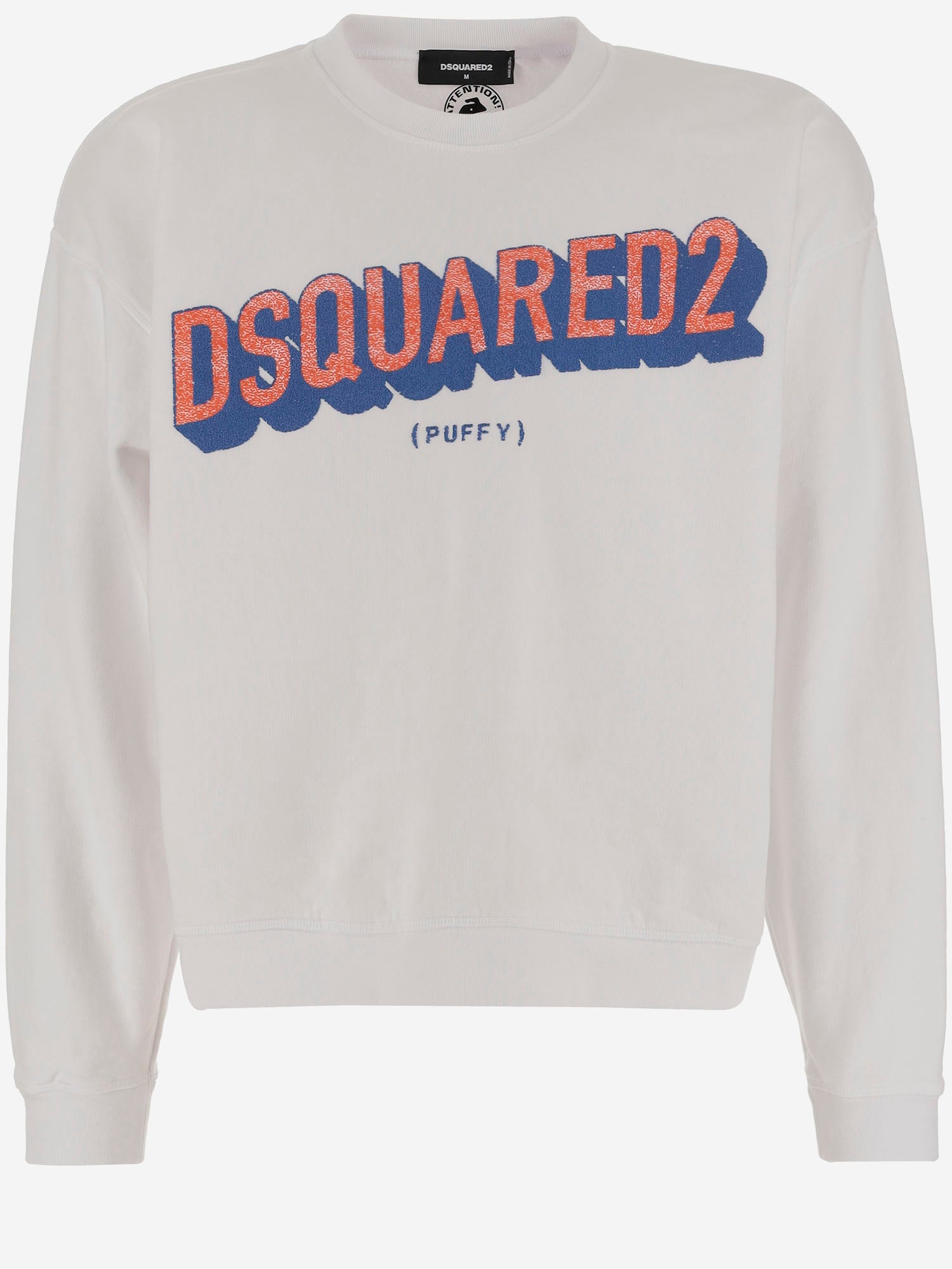 FELPA IN COTONE CON LOGO S74GU0895 S25516100 DSQUARED2 