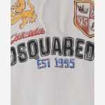 FELPA IN COTONE CON STAMPA S74GU0901 S25030100 DSQUARED2 