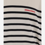 MAGLIONE IN LANA CON MOTIVO A RIGHE S74HA1560 D13153961 DSQUARED2 
