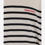 MAGLIONE IN LANA CON MOTIVO A RIGHE S74HA1560 D13153961 DSQUARED2 