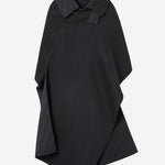 CAPPA FF IN LANA E SETA CON BOTTONI IN MADREPERLA FF6144 A5HDF1FL8 FENDI 