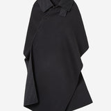 CAPPA FF IN LANA E SETA CON BOTTONI IN MADREPERLA FF6144 A5HDF1FL8 FENDI 
