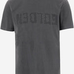 T-SHIRT IN COTONE CON LOGO GMP01220 P00067160318 GOLDEN GOOSE 