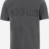 T-SHIRT IN COTONE CON LOGO GMP01220 P00067160318 GOLDEN GOOSE 