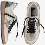 SNEAKERS BALL STAR CON GLITTER GWF00117 F00747212274 GOLDEN GOOSE 