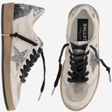 SNEAKERS BALL STAR CON GLITTER GWF00117 F00747212274 GOLDEN GOOSE 