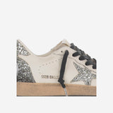 SNEAKERS BALL STAR CON GLITTER GWF00117 F00747212274 GOLDEN GOOSE 