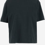 T-SHIRT IN COTONE CON CRISTALLI GWP01874 P00189790456 GOLDEN GOOSE 