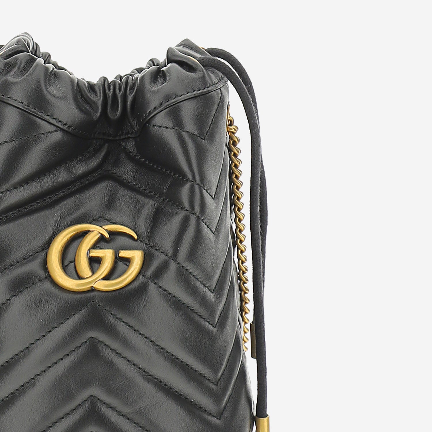 MINI BORSA A SECCHIELLO GG MARMONT 575163 DTDRT1000 GUCCI 