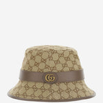 CAPPELLO FEDORA IN TESSUTO GG 576587 4HG622564 GUCCI 