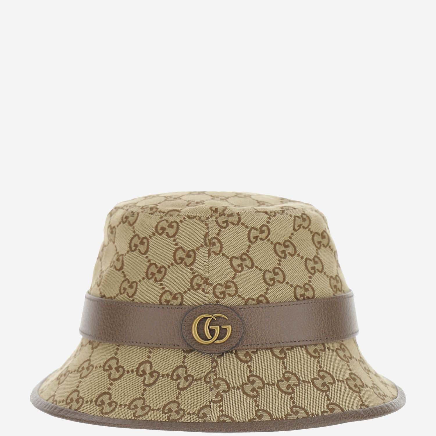 CAPPELLO FEDORA IN TESSUTO GG 576587 4HG622564 GUCCI 