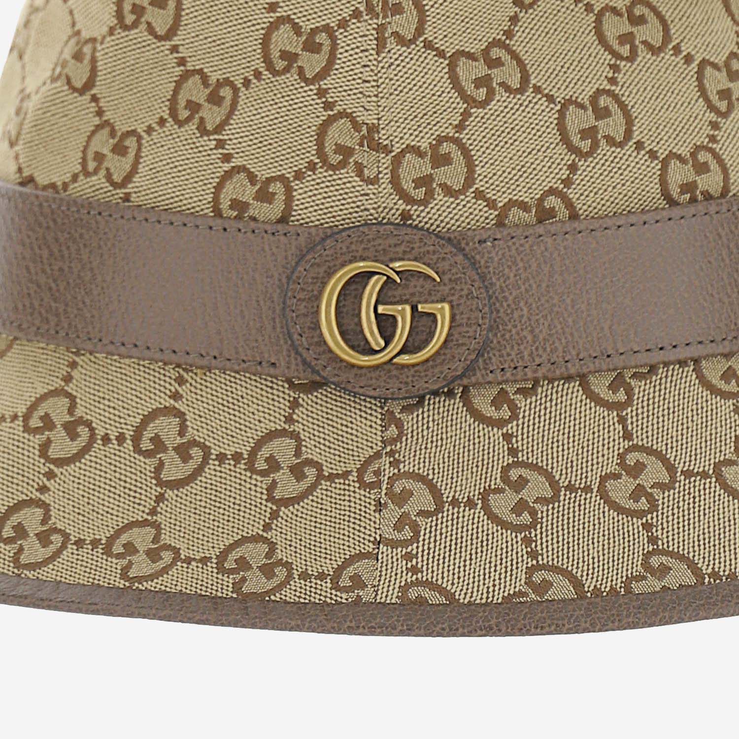 CAPPELLO FEDORA IN TESSUTO GG 576587 4HG622564 GUCCI 