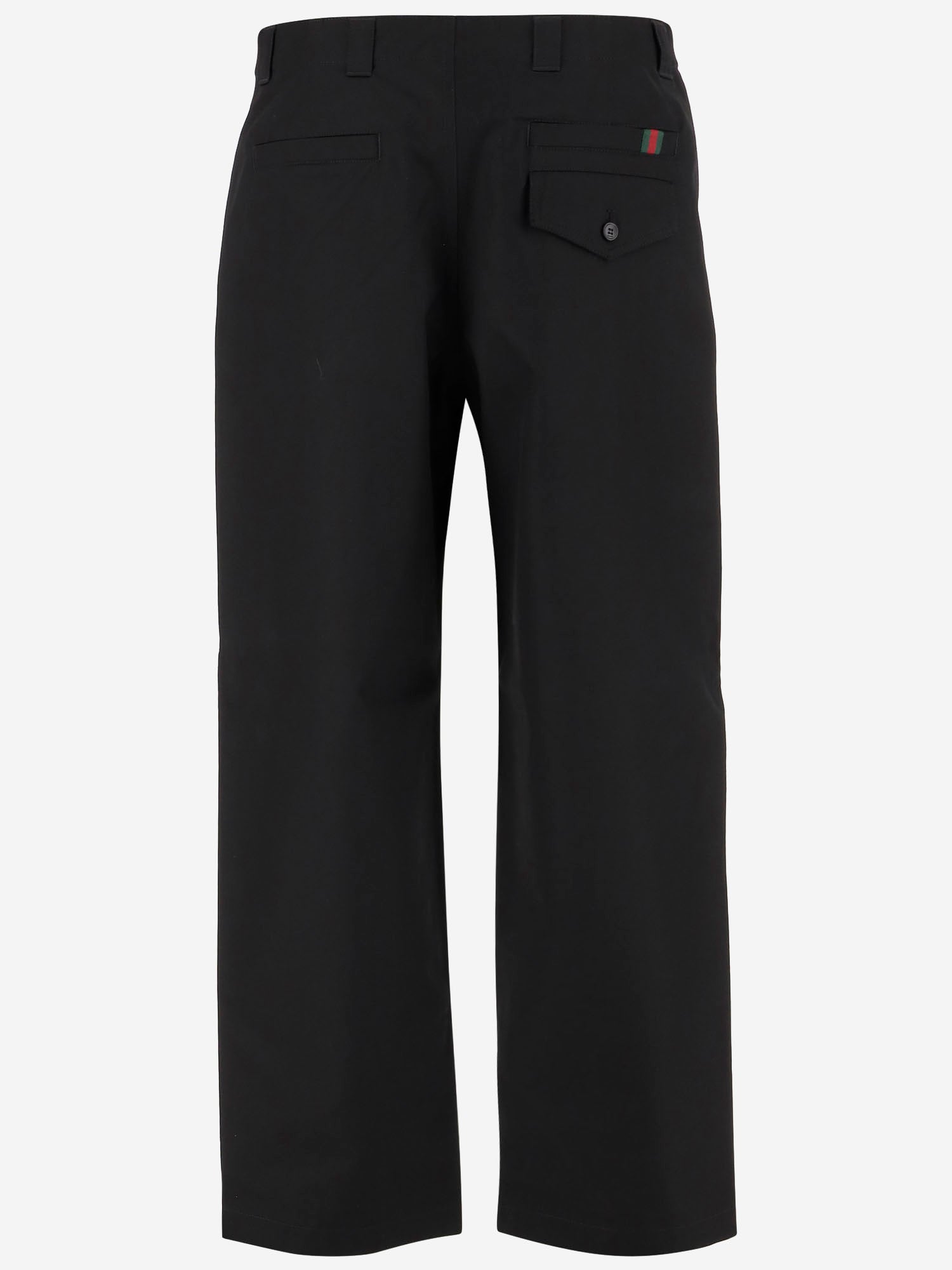 PANTALONI IN COTONE CON DETTAGLIO WEB 784049 Z7AJV1000 GUCCI 