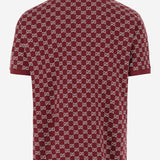Polo in piquet di cotone GG 788024 XJHHN6320 GUCCI 